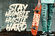 Ever Looser - Wild Brush Font, a Blackletter Font by azetypestudios.com (Thumbnail 10 of 19)