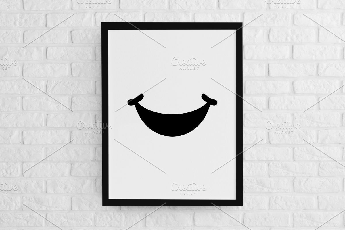 Smile Silhouette SVG #2, a Person Illustration by newminddesign (Photo 2 of 3)