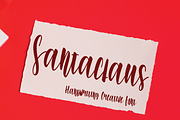 Santaclaus | Handwriten Font, a Script Font by Scratchones (Thumbnail 3 of 8)