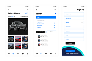 Auto Shop Mobile App Template