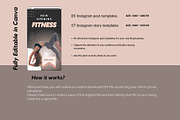 Fitness Coach Instagram Templates, a Social Media Template by Deepa Template Studio (Thumbnail 10 of 18)