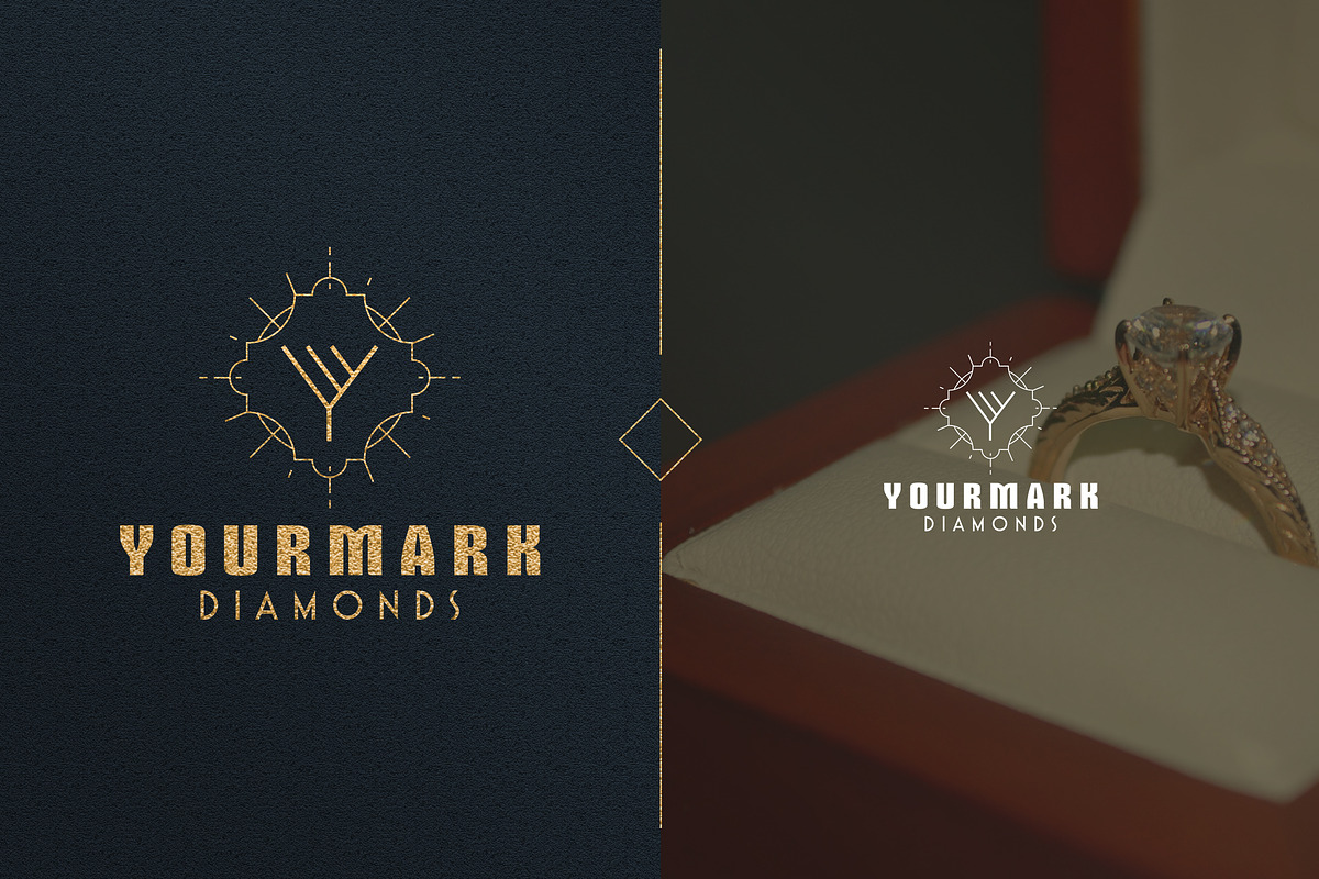 Art Deco A-Z Logo Templates, a Branding & Logo Template by VP Fonts (Photo 26 of 29)