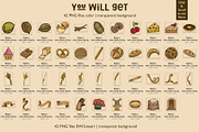 Bakery illustration kit, an Illustration by Soir Creative (Thumbnail 8 of 8)