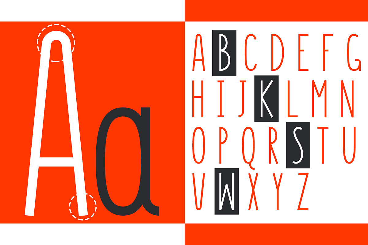 Satinado Sans Serif Font preview 4