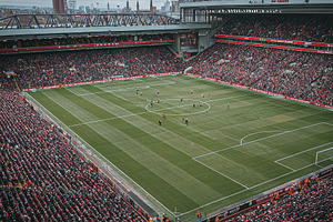 Anfield Stadium Liverpool Football M, a Photo by Pixeness Studio