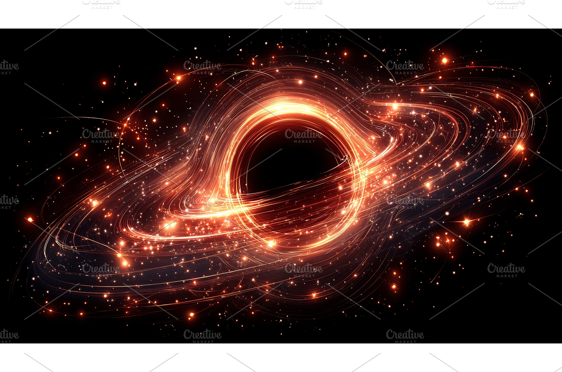 Event horizon of a black hole, an Arts & Entertainment Photo by ZinetroN