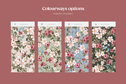 Gentle Bloom Vintage Pattern, a Pattern Graphic by Yello_illustration (Thumbnail 4 of 18)