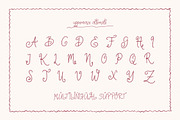 Delviyani Letter Casual Handwritten, a Handwritten Font by Denustudios (Thumbnail 13 of 15)