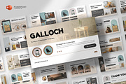 Furniture & Interior Powerpoint, a Presentation Template by fluffstudio (Thumbnail 1 of 4)