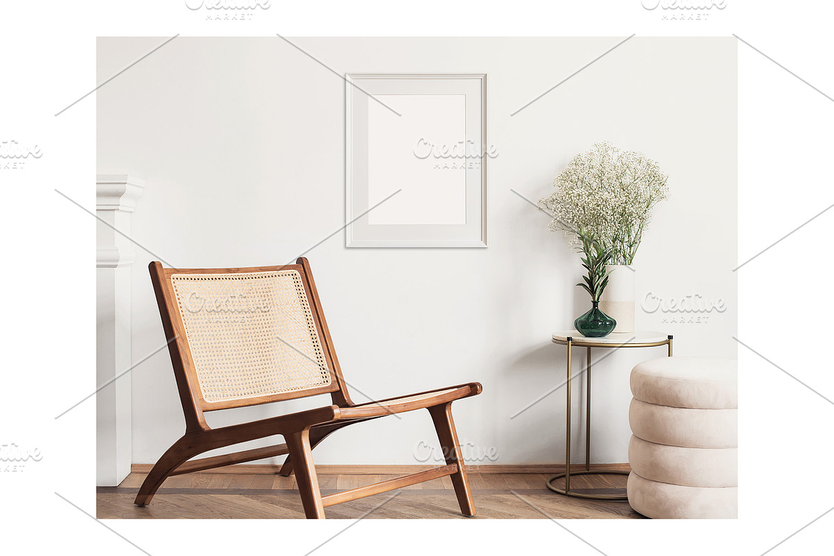 Artwork Frame Mockup Photo Bundle, a Poster Template by Octopus_Vibes (Photo 9 of 16)