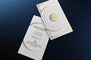 Gold and White Business Card, a Business Card Template by GraphicsEgg (Thumbnail 5 of 5)