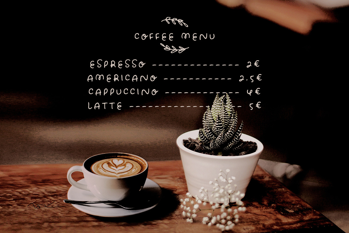 Little Things handwritten font, a Sans Serif Font by Ana's Fonts (Photo 4 of 8)