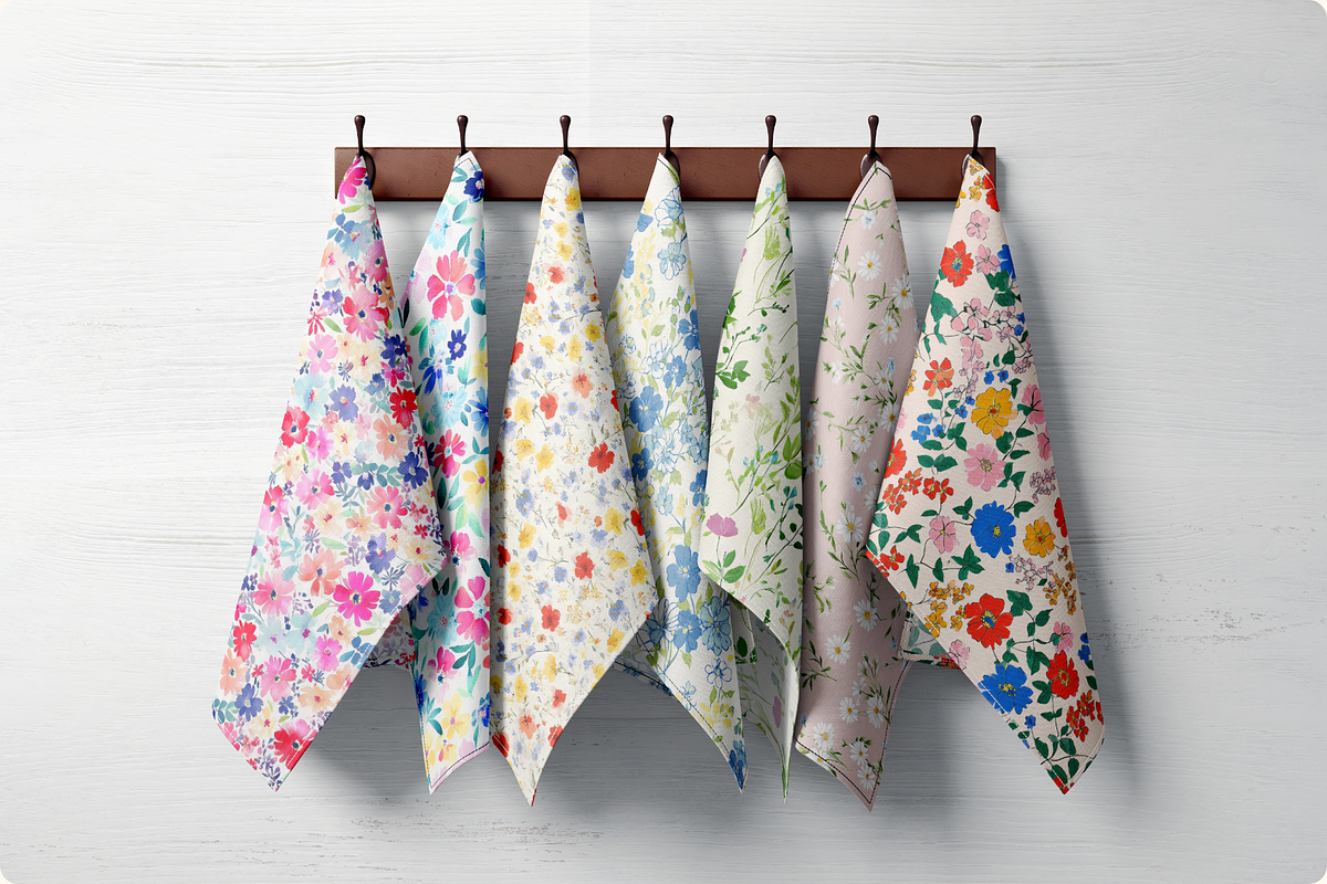 Sunday Picnic Ditsy Floral Patterns, a Pattern Graphic by Ninterints (Photo 13 of 15)