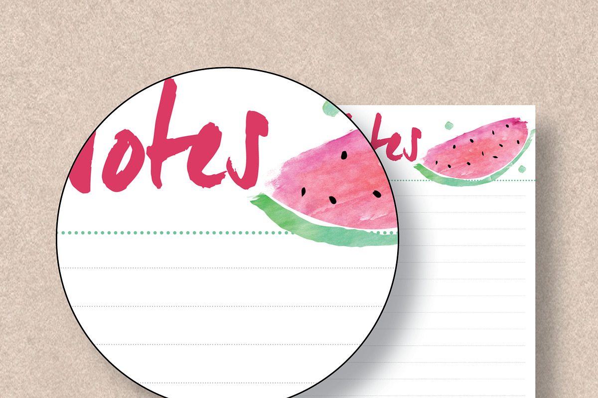 Notes Planner - A4 & A5 sizes, a Stationery Template by Stick with Sam (Photo 3 of 4)