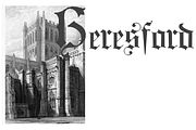 Lepenski Vir, a Blackletter Font by Intellecta Design (Thumbnail 5 of 5)