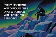 Valor Forge - Bold Masculine Type, a Serif Font by HipFonts (Thumbnail 4 of 8)