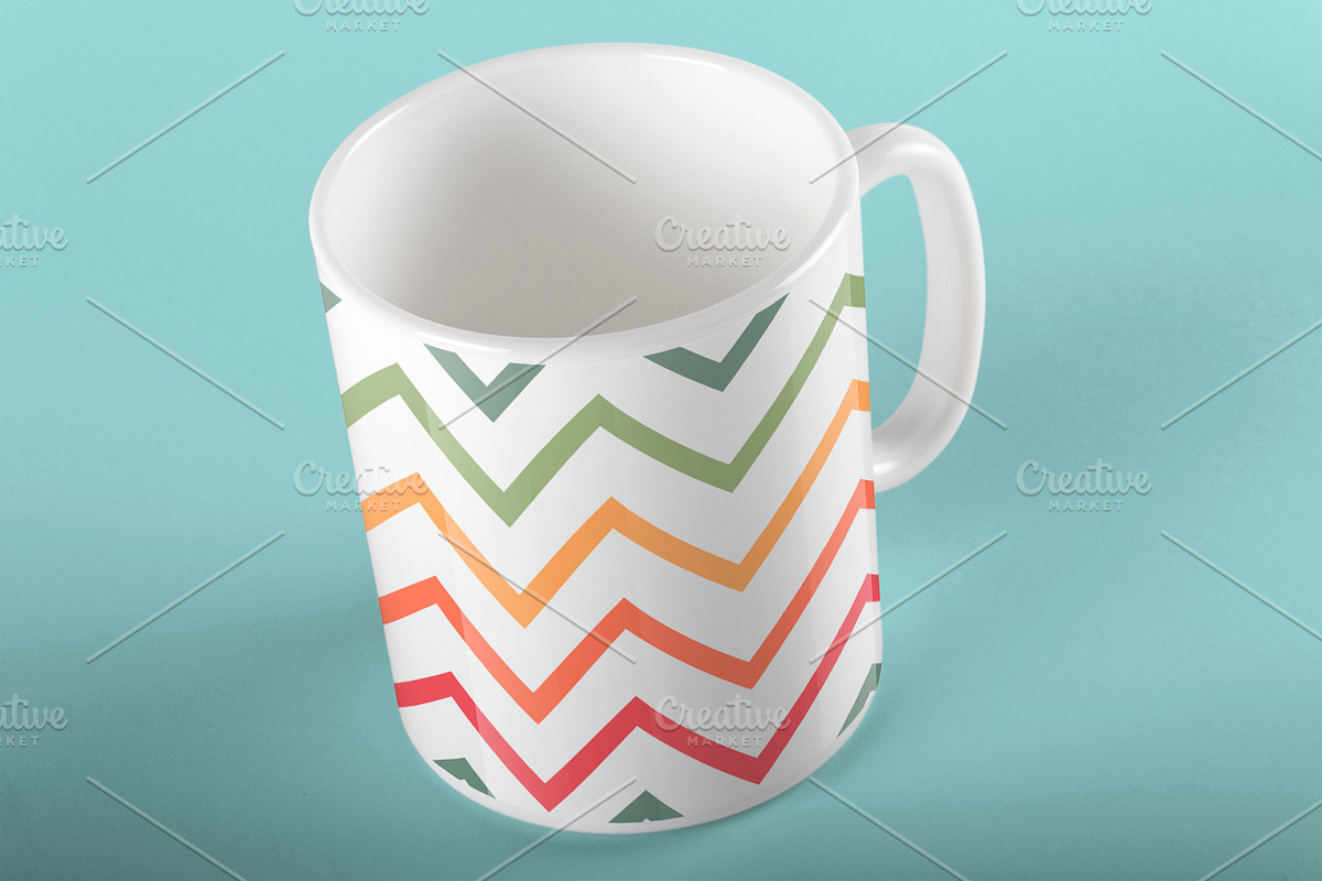 Zig Zag Pattern, a Pattern Graphic by Luis Quesada Design (Photo 4 of 5)