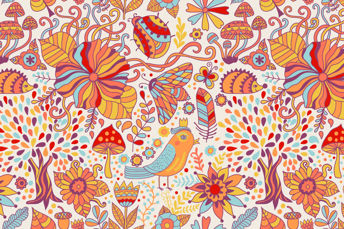 doodle frames, a Pattern Graphic by Markovka (Photo 3 of 3)