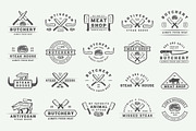 Vintage butchery emblems, a Branding & Logo Template by AkimD (Thumbnail 5 of 15)