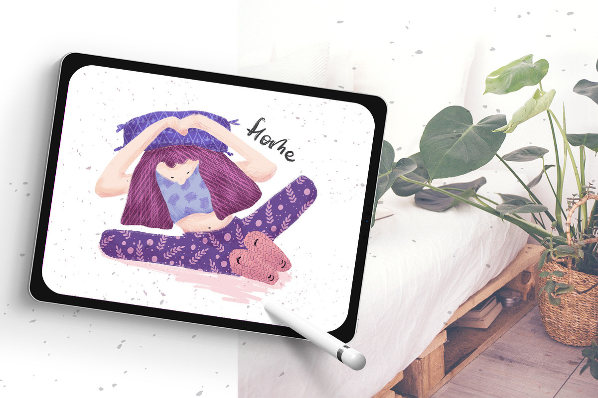 80 hand-drawn patterns for Procreate, a Brush Add-On by Gray Cat Graphics (Photo 16 of 17)