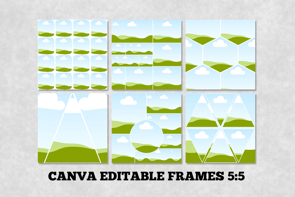 Family Photo Collage Canva Template, a Poster Template by Snapybiz (Photo 3 of 9)
