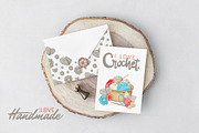 Crochet Knitting Watercolor logotype, an Object Graphic by svetlanaARTdreams (Thumbnail 5 of 13)