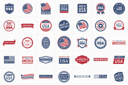 Made in the USA Labels