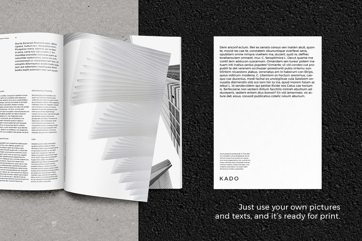 K A D O Brochure Template, a Brochure Template by Kovy (Photo 8 of 8)