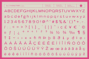 Lumend Blur, a Sans Serif Font by Craft Supply Co. (Thumbnail 8 of 8)