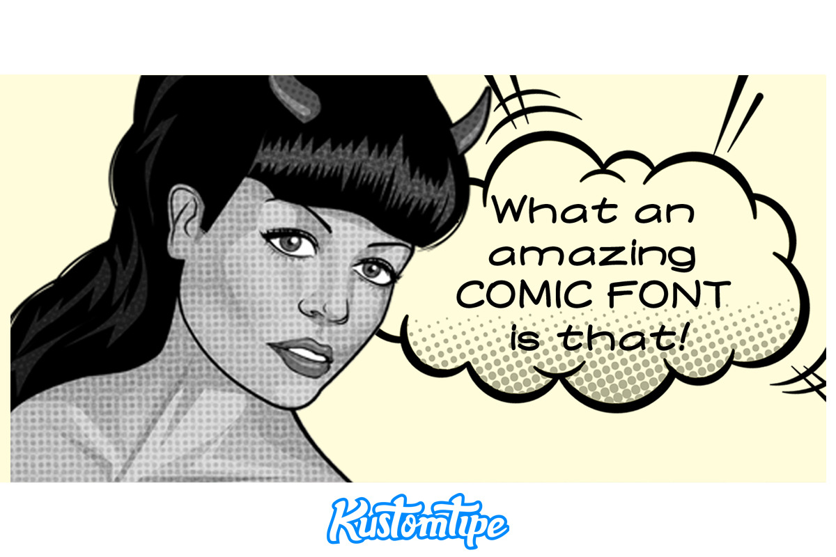 Comicblast, a Font by Kustomtype (Photo 10 of 10)