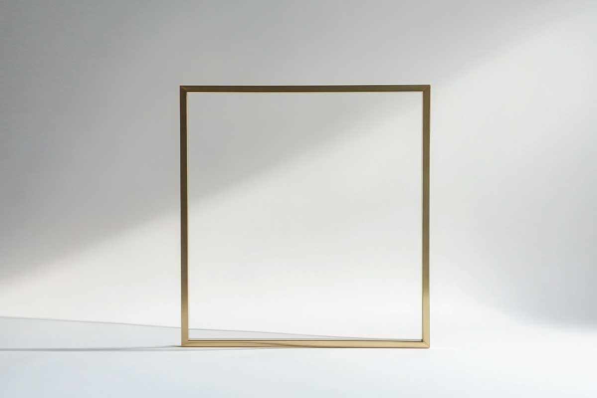 Empty Poster Frame in Interior, an Arts & Entertainment Photo by VetalStock (Photo 3 of 11)