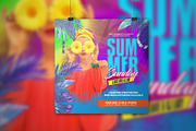 Summer Sunday Night Club Flyer, a Flyer Template by Teetouch Graphics (Thumbnail 1 of 3)