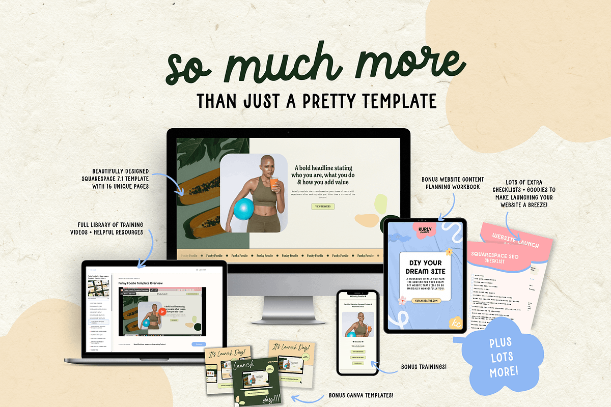 Squarespace 7.1 template for coaches, a Squarespace Template by Kurly Creative (Photo 9 of 10)