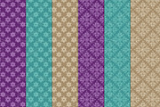 Teal & Purple Christmas Wreaths, an Illustration by Amanda Ilkov (Thumbnail 5 of 5)