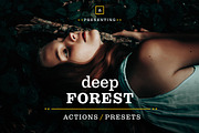 Deep Forest – Actions and Presets, a Preset Add-On by Hydrozi Presets (Thumbnail 1 of 9)