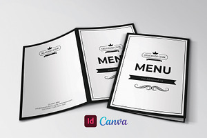 Restaurant Menu Brochure, a Brochure Template by Template Shop