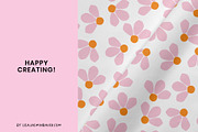 Daisies floral pattern / vector+jpg, a Pattern Graphic by Lisa Jasmin Bauer (Thumbnail 8 of 8)