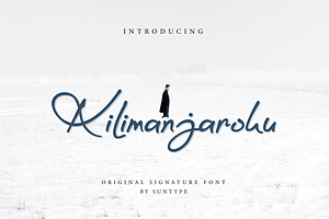 Kilimanjaroku Handwritten Font