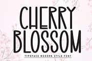 Cherry Blossom | Script Font, a Script Font by Scratchones (Thumbnail 1 of 8)