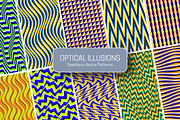 40 Optical Illusions Vector Patterns, a Pattern Graphic by Guten Tag Vector (Thumbnail 7 of 10)