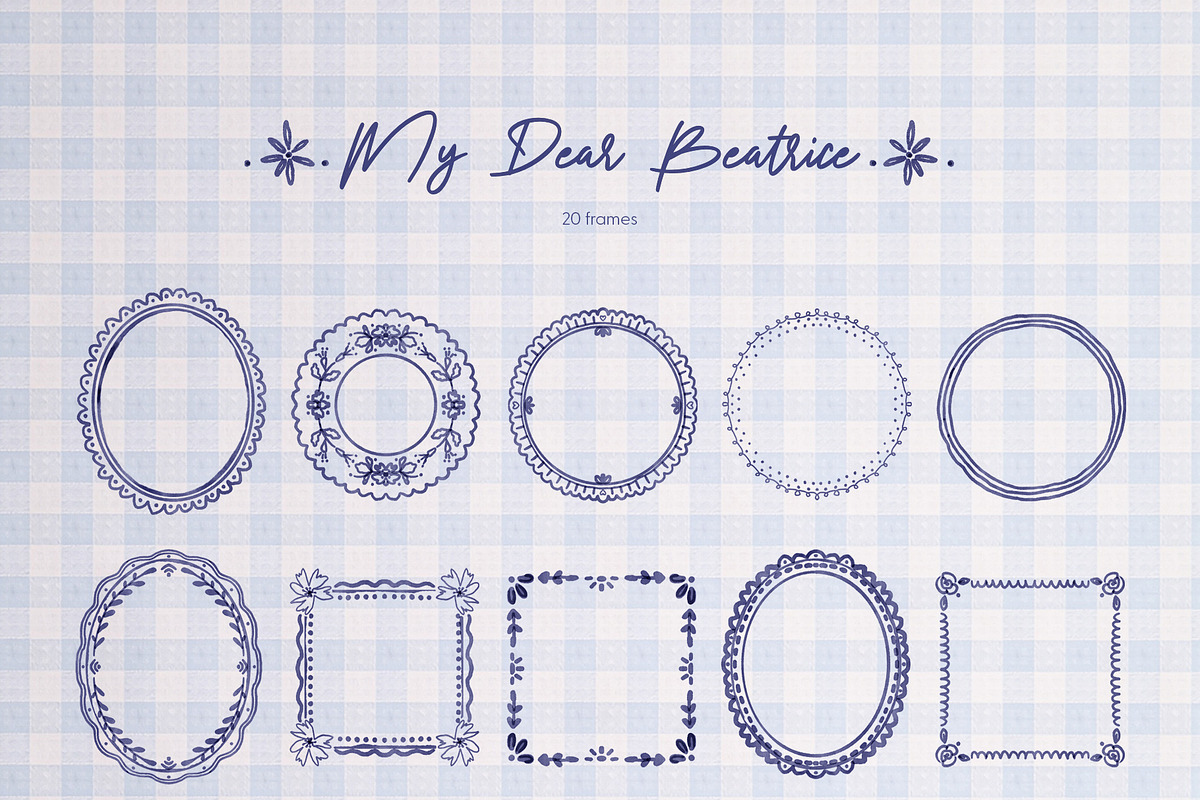 MyDear Beatrice: Vintage English set, a Decorative Illustration by ArtPavo (Photo 10 of 15)