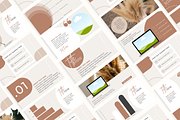SALE! Boho Slide Deck Templates, a Presentation Template by Marketing Templates Co. (Thumbnail 4 of 15)