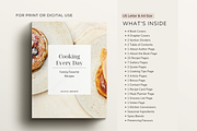 Minimalist Cookbook Template CANVA, a Templates & Theme by OrganizationOasisRo (Thumbnail 4 of 10)