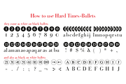 Bullets, a Font by Wiescher Design (Thumbnail 13 of 14)