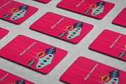Christmas Card design template, an Illustration by Do2design (Thumbnail 4 of 4)