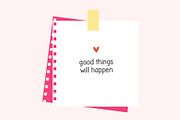 Pink Journal Neat Planner Font, a Sans Serif Font by Kaya Fonts (Thumbnail 6 of 23)