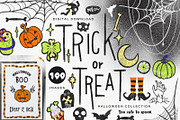 Halloween Bundle png, Hand-drawn, a Graphic by ollalya (Thumbnail 1 of 11)