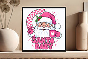 Santa baby Christmas PNG, an Illustration by DreamCafeArt (Thumbnail 5 of 6)