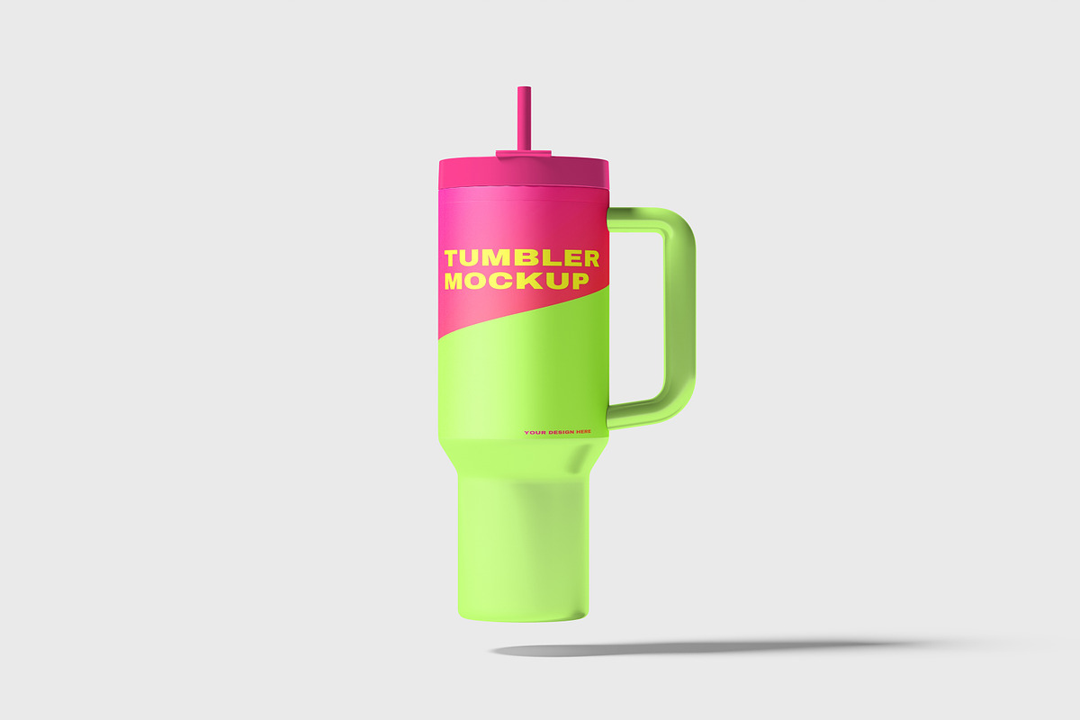 High-Quality Tumbler Mockup, an Advertising Mockup by safrizalstudio (Photo 4 of 5)