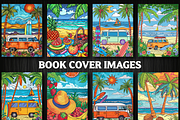Summer Coloring book For Adults, a Seasonal Illustration by Design Station (Thumbnail 3 of 4)